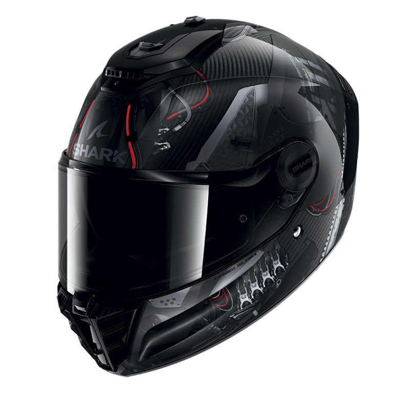 Шлем Shark SPARTAN RS CARBON XBOT Black/Anthracite/Anthracite XXL