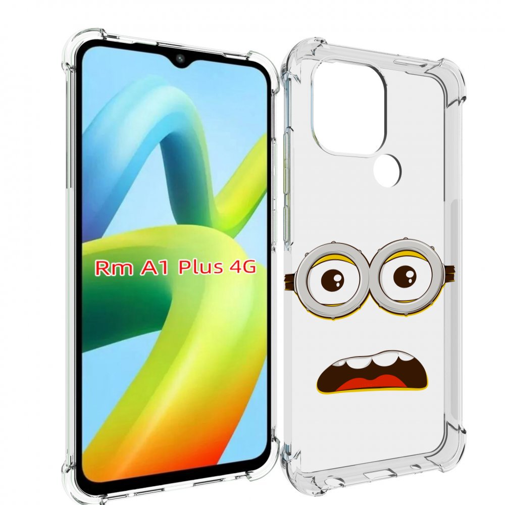 

Чехол MyPads лицо-миньона для Xiaomi Redmi A1 Plus +, Прозрачный, Tocco