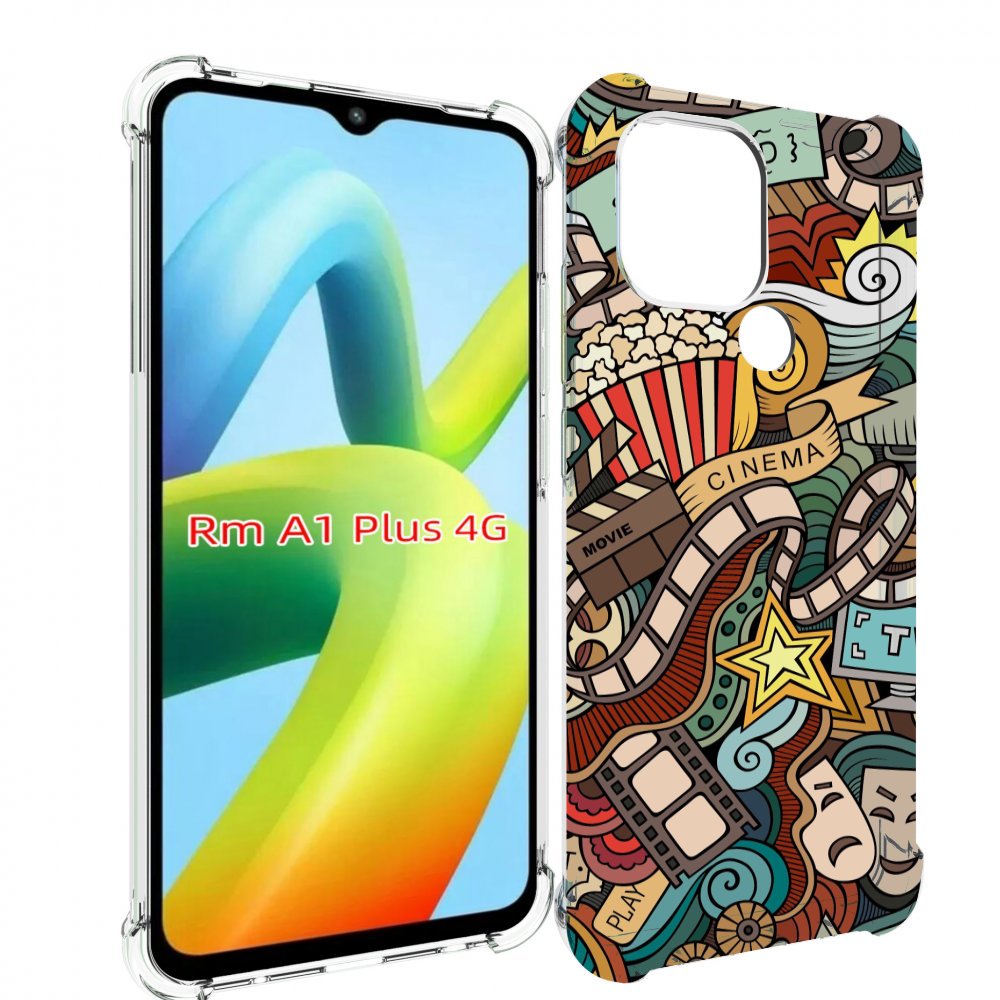 

Чехол MyPads любимое кино для Xiaomi Redmi A1 Plus +, Прозрачный, Tocco