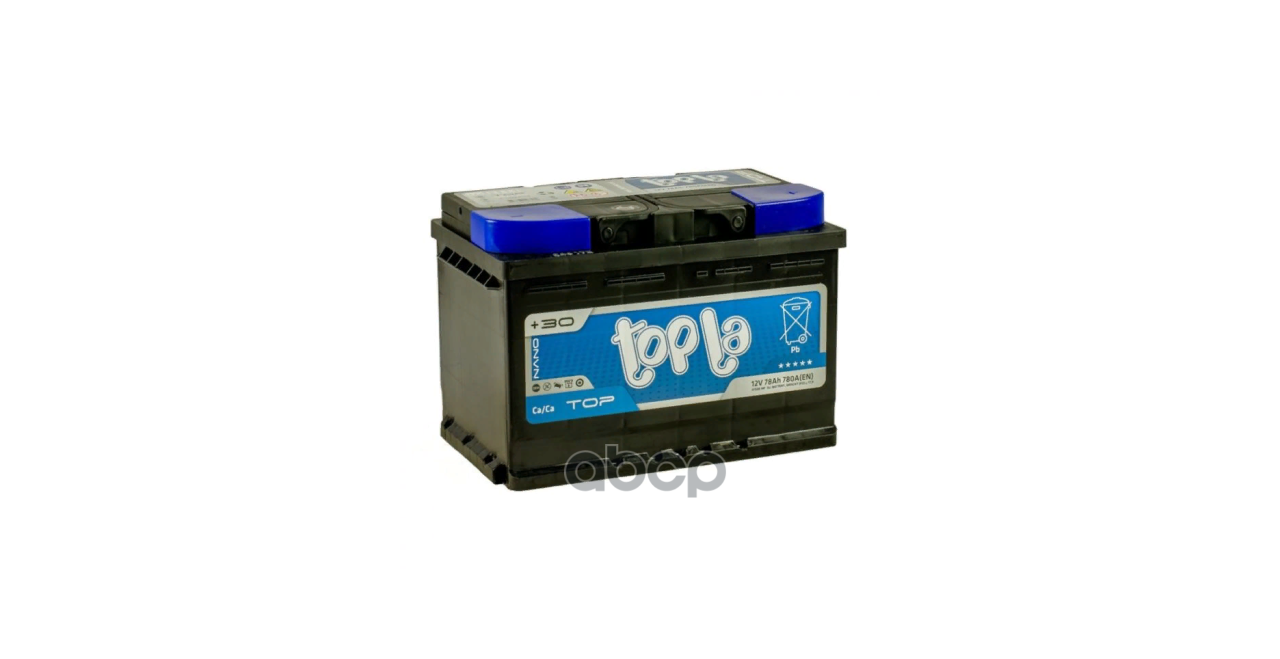 

Аккумулятор Topla Top 57549 Smf 78 А/Ч R+ 278x175x190 En750 А Topla арт. 118678