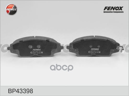 

Тормозные колодки FENOX дисковые BP43398