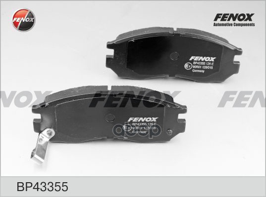 

Тормозные колодки FENOX передние дисковые BP43355