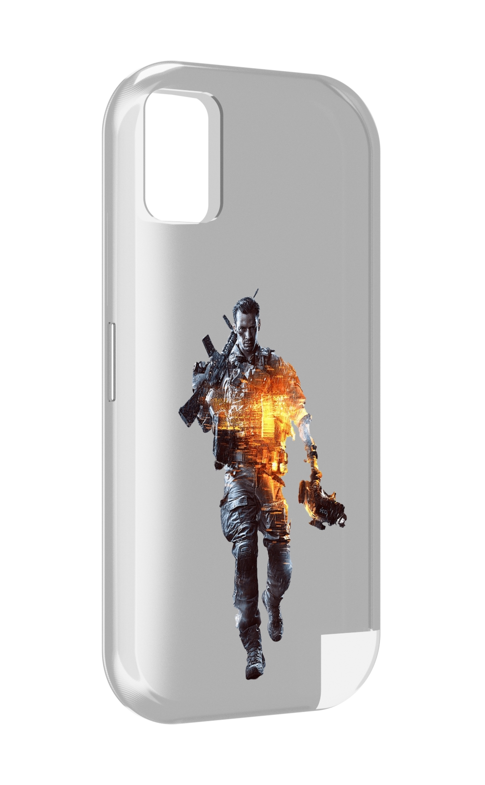 

Чехол MyPads Battlefield-4 мужской для UMIDIGI A11, Прозрачный, Tocco