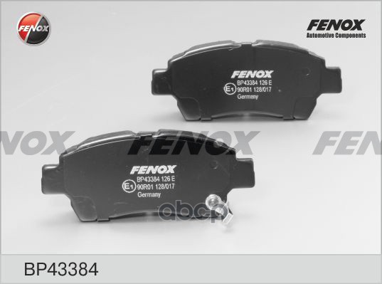 

Тормозные колодки FENOX дисковые BP43384