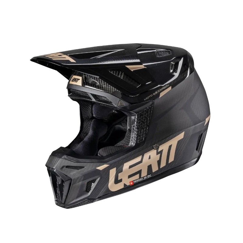 Мотошлем Leatt Moto 9.5 Carbon Helmet Kit V25 Black M