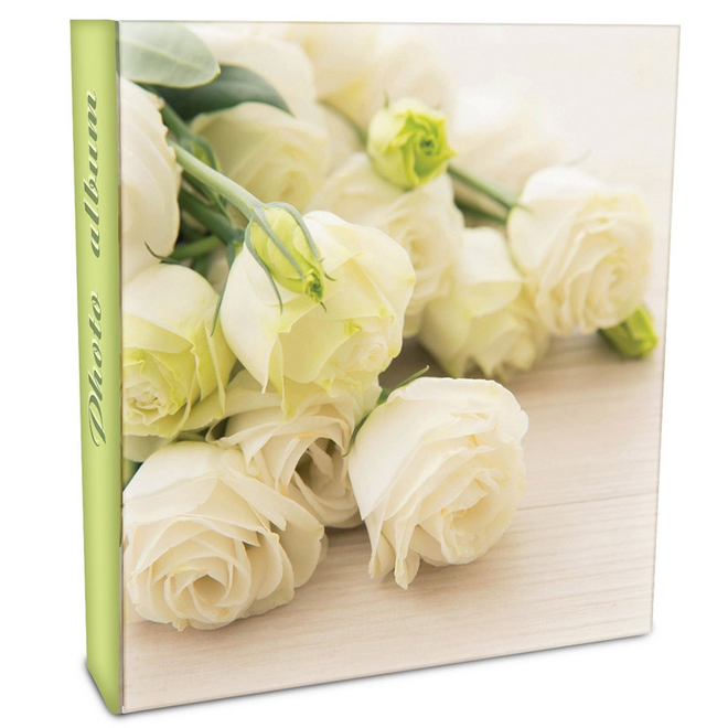 

Фотоальбом Delicate flowers 50 магнитных 23X28см, 3-кольца LM-SA50RB (зеленый)
