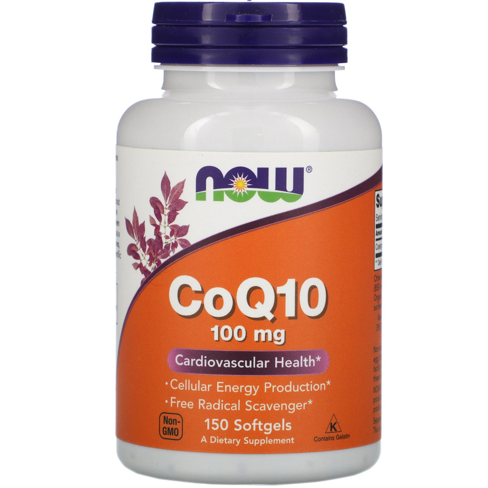 

НАУ Коэнзим q10 CoQ10 CoQ-10 100 mg 150 капсул, CoQ-10