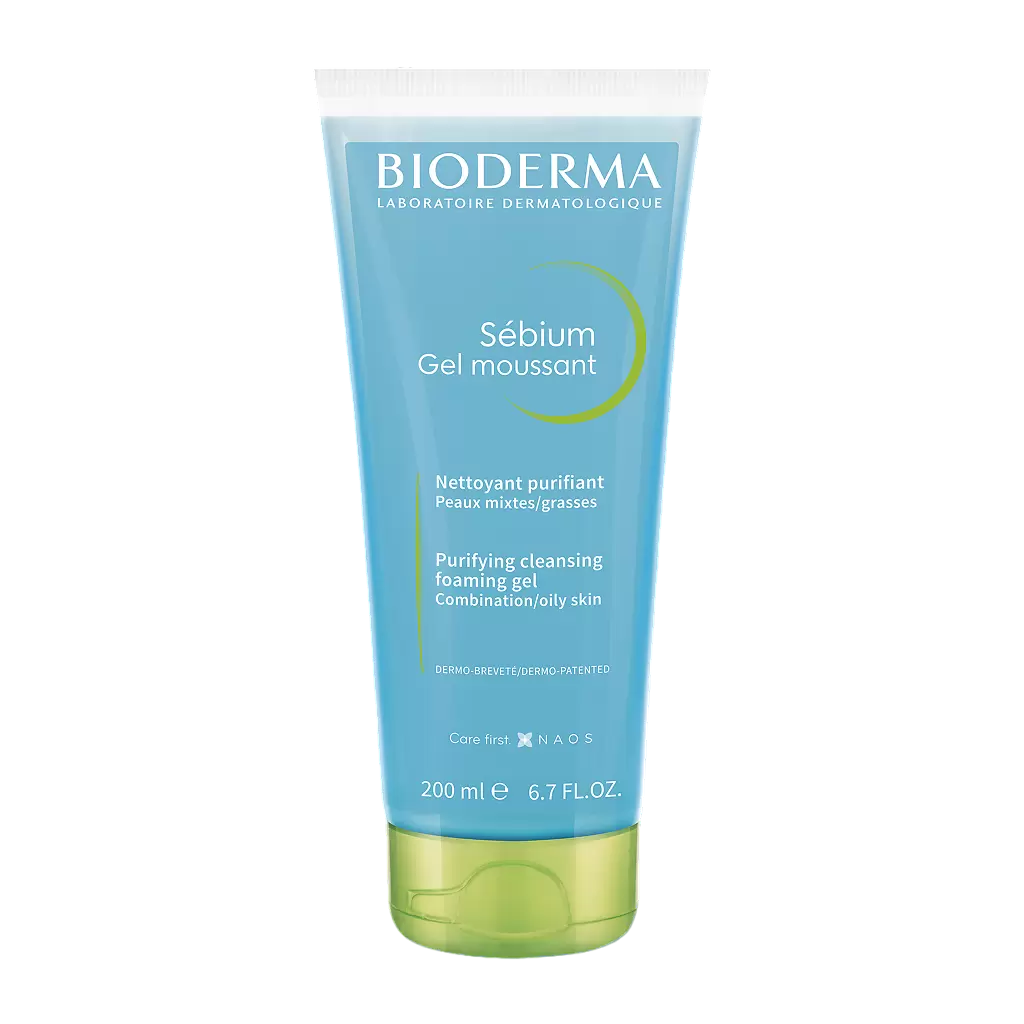 Очищающий мусс Bioderma Sebium, 200 мл очищающий мусс для ежедневного ухода gentle cleanser mousse 341644 150 мл