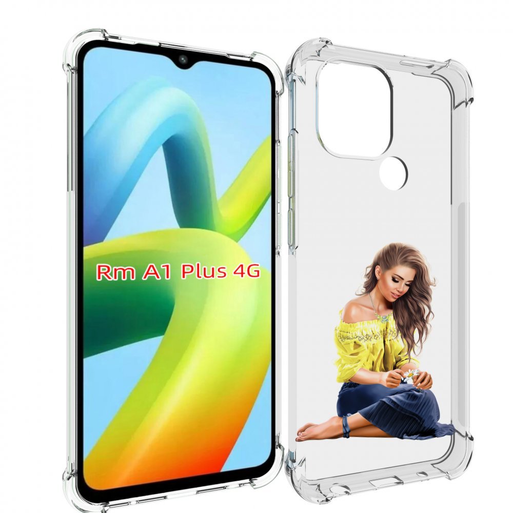 

Чехол MyPads миленькая-девочка женский для Xiaomi Redmi A1 Plus +, Прозрачный, Tocco