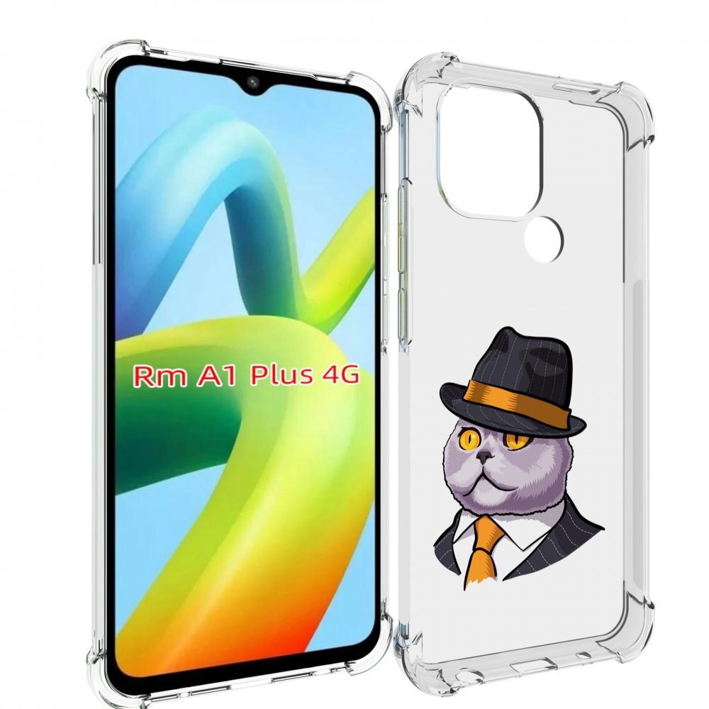 

Чехол MyPads британец для Xiaomi Redmi A1 Plus +, Прозрачный, Tocco