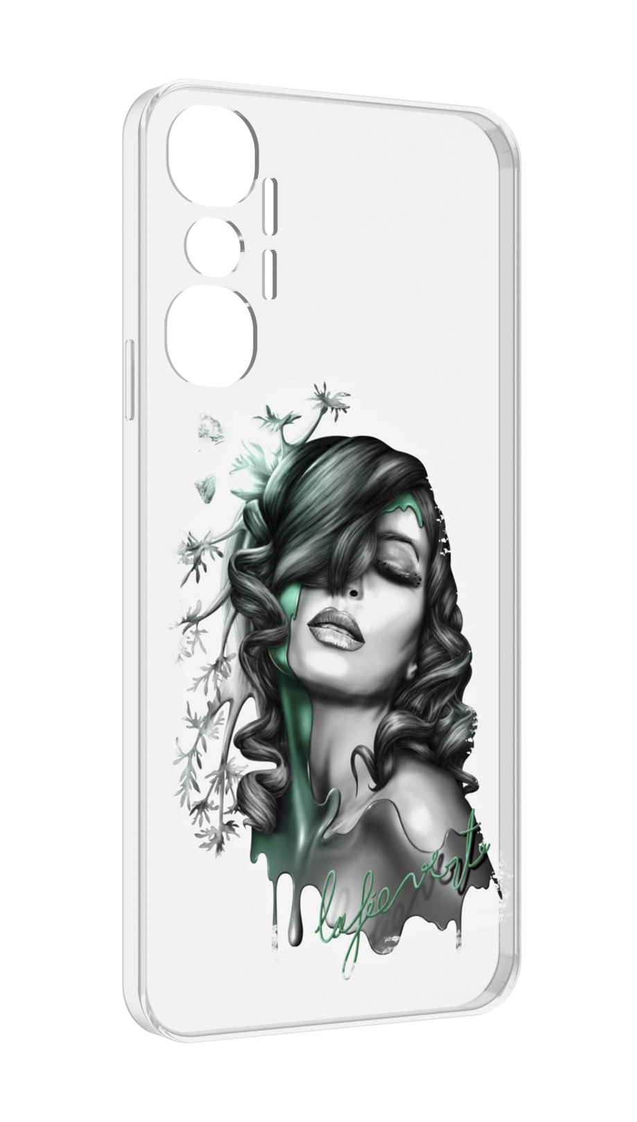 

Чехол MyPads Девушка 2 для Infinix Hot 20 4G, Прозрачный, Tocco