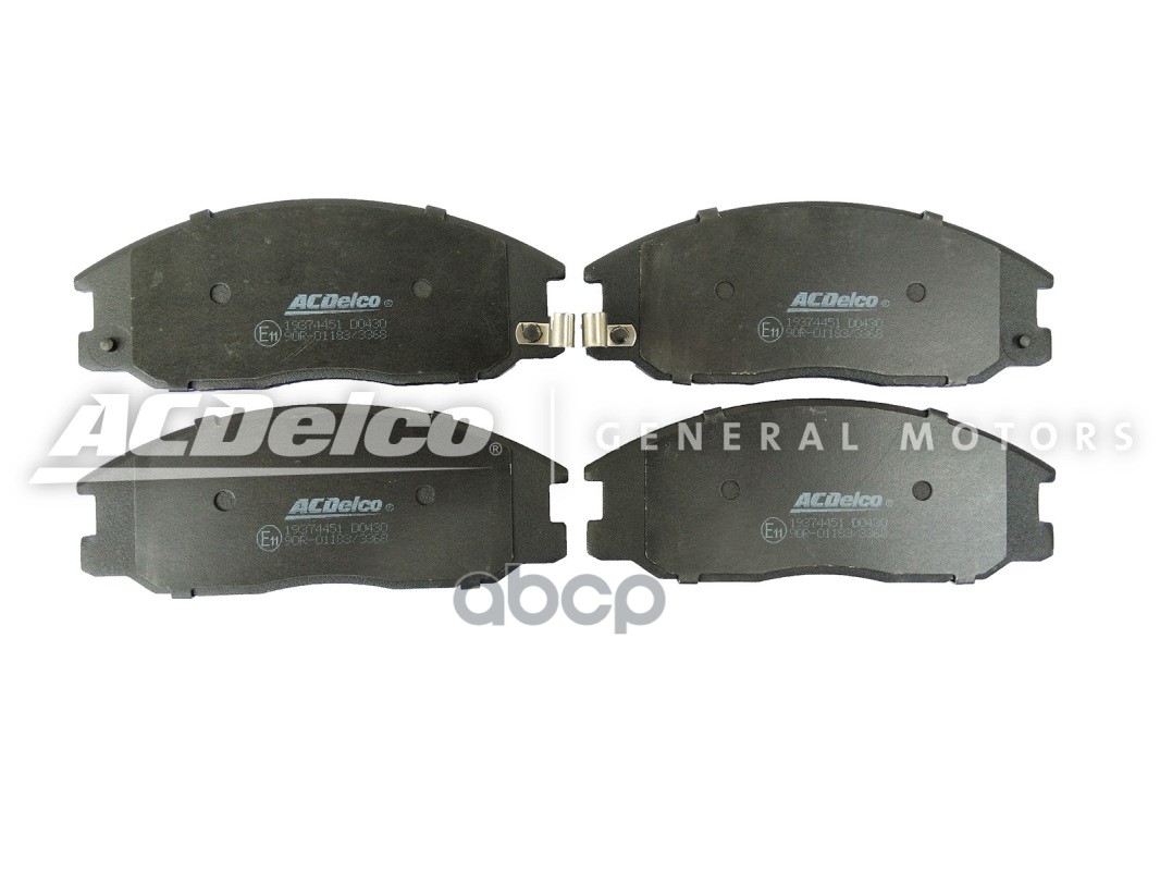 

Тормозные колодки ACDelco передние для Ssangyong Kyron, Actyon, Rexton 19374451