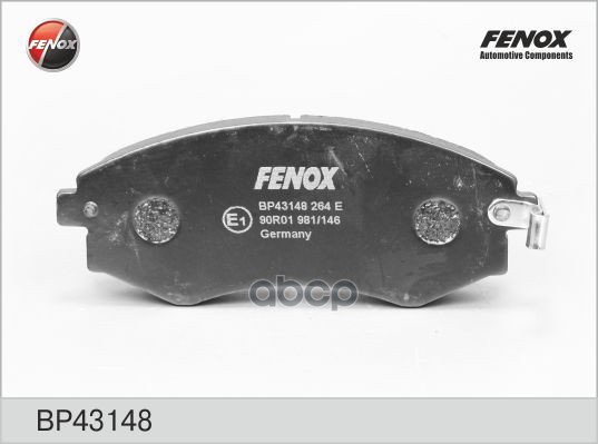 

Тормозные колодки FENOX дисковые BP43148