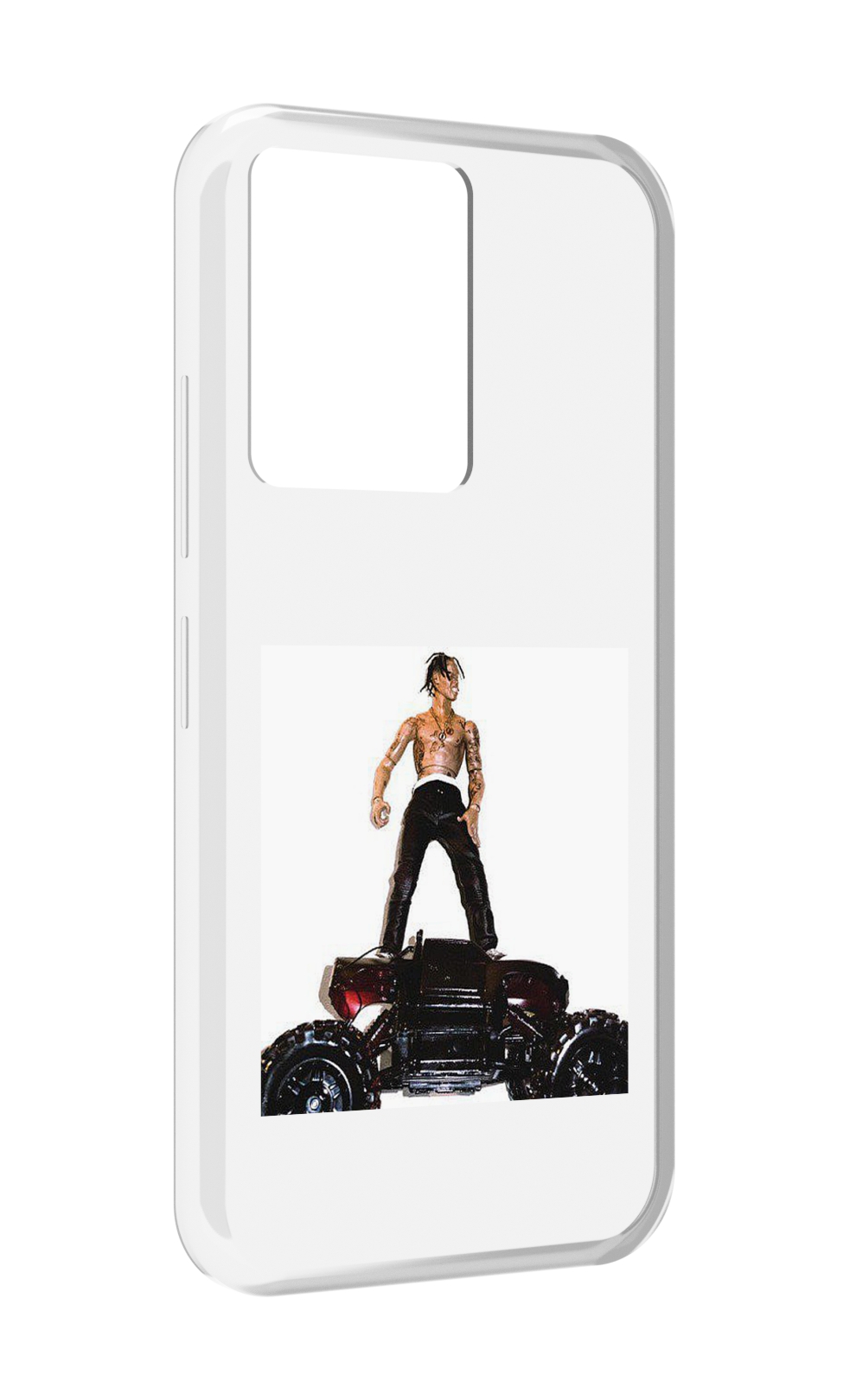

Чехол MyPads Travis Scott - Rodeo для Infinix Note 12 5G X671 / Note 12 Pro 5G, Прозрачный, Tocco