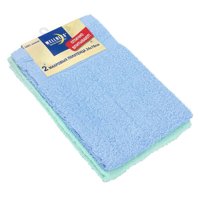 

Набор кухонный WELLNESS, МАКСИ_2-53*42, 34x78, Махровое полотенце Макси 2 100% хлопок