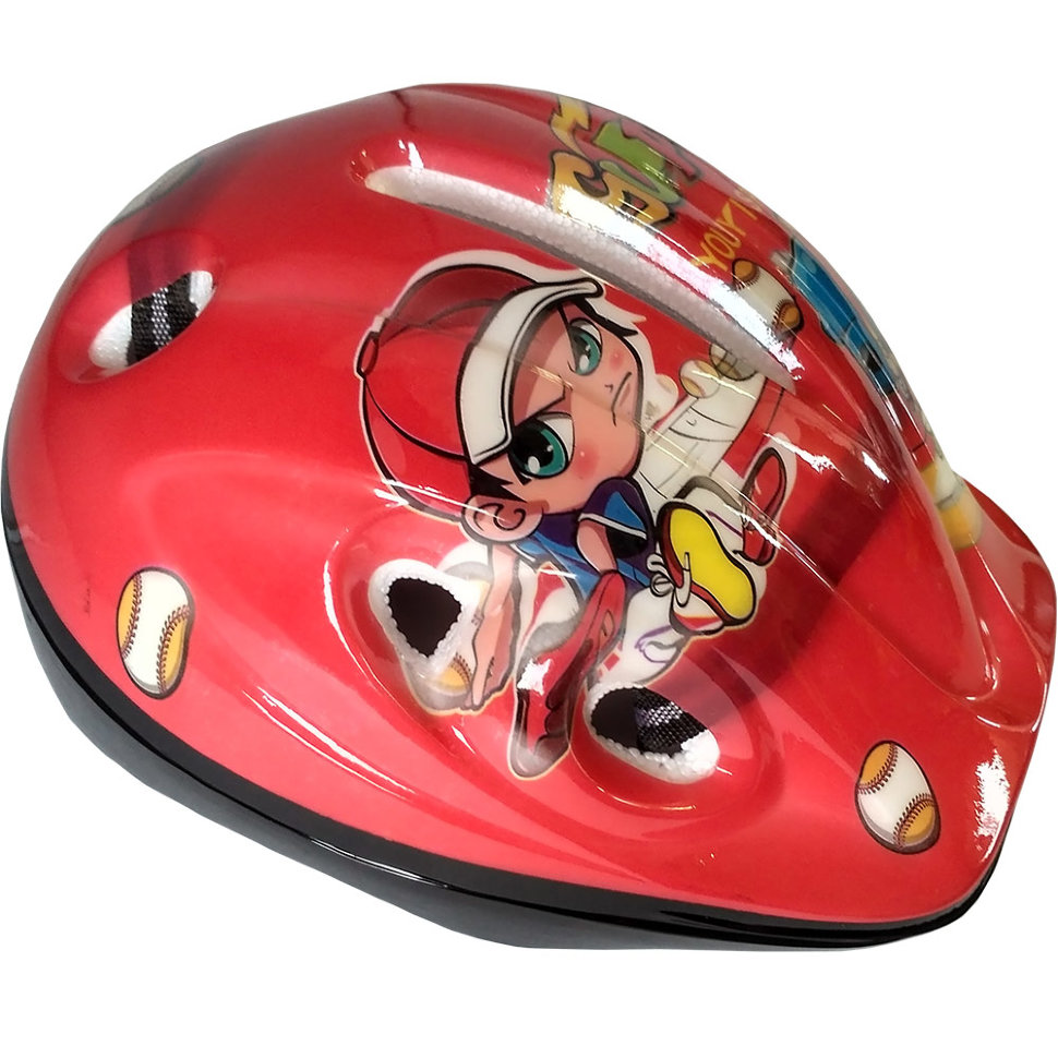 

F11720-2 Шлем защитный JR (красный)
