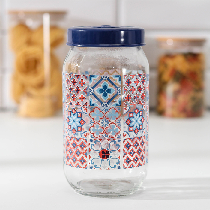 

Банка для сыпучих продуктов «Мозаика», 1 л