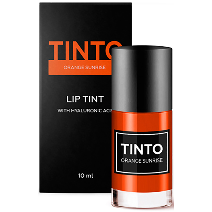 

Тинт для губ Tinto "Orange sunrise", пленочный, на основе минеральных пигментов 10 мл