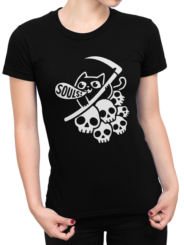 

Футболка женская DreamShirts Studio Котик Похититель Душ 467-blackcat-1 черная L, Черный, Котик Похититель Душ 467-blackcat-1