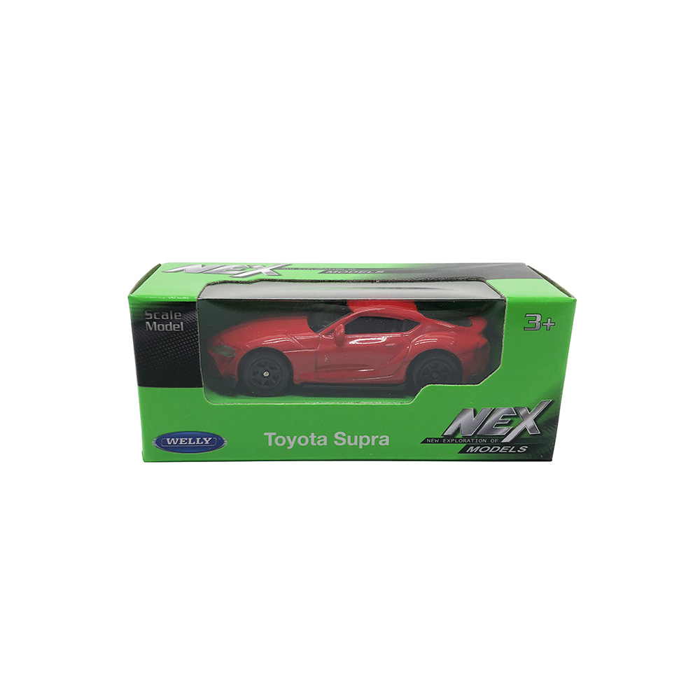 Машинка Welly Toyota Supra красный набор 22C 52020-36WD 22C 780₽