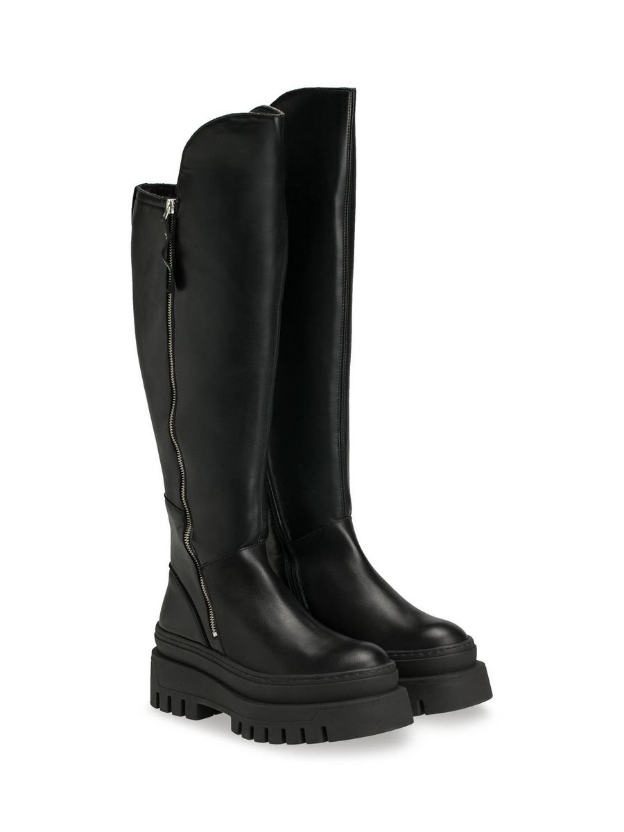 

Сапоги женские STEVE MADDEN 001399185 черные 39 EU, Черный, 001399185