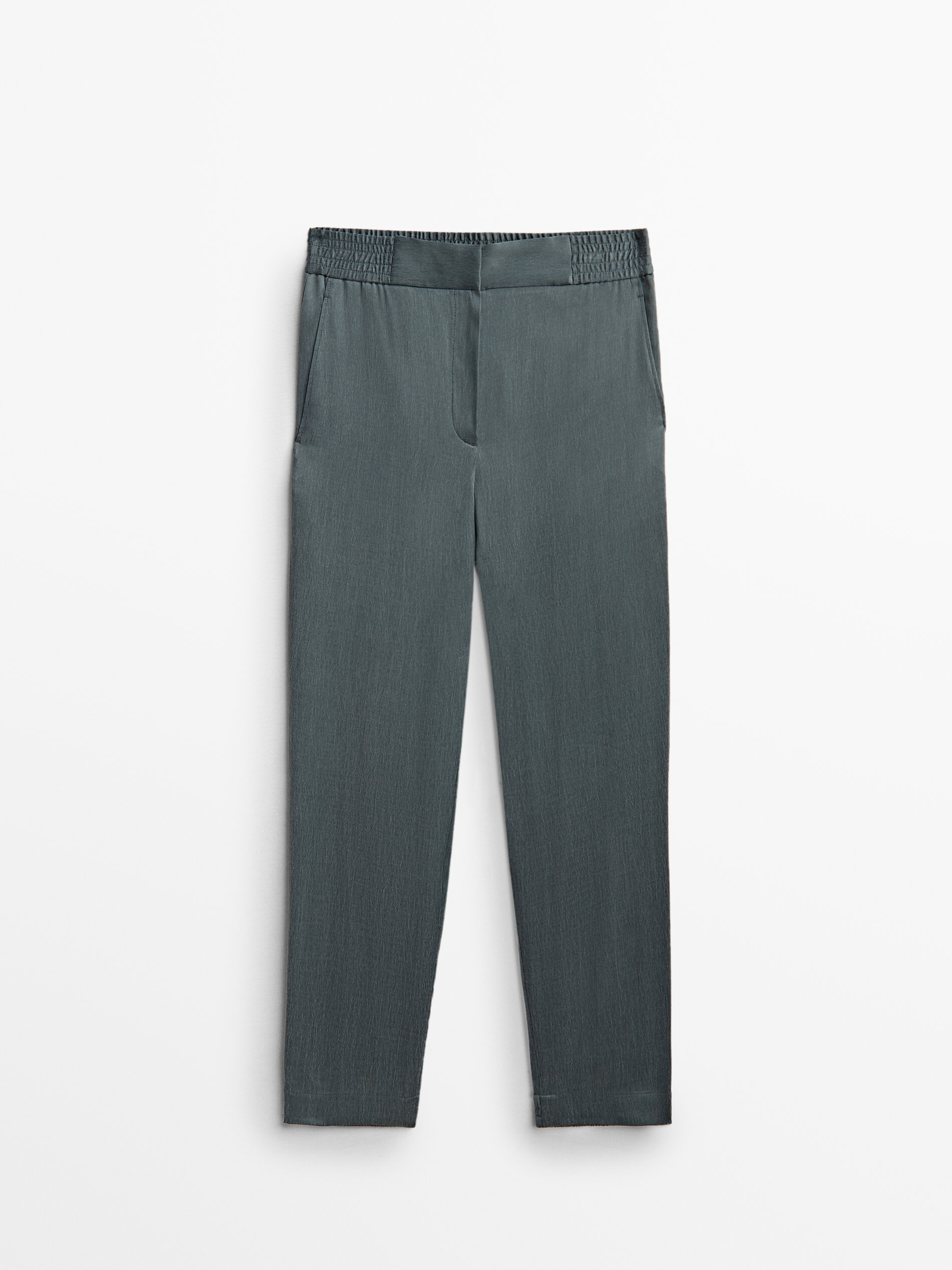 

Брюки женские Massimo Dutti 05043542818 серые 42, 05043542818