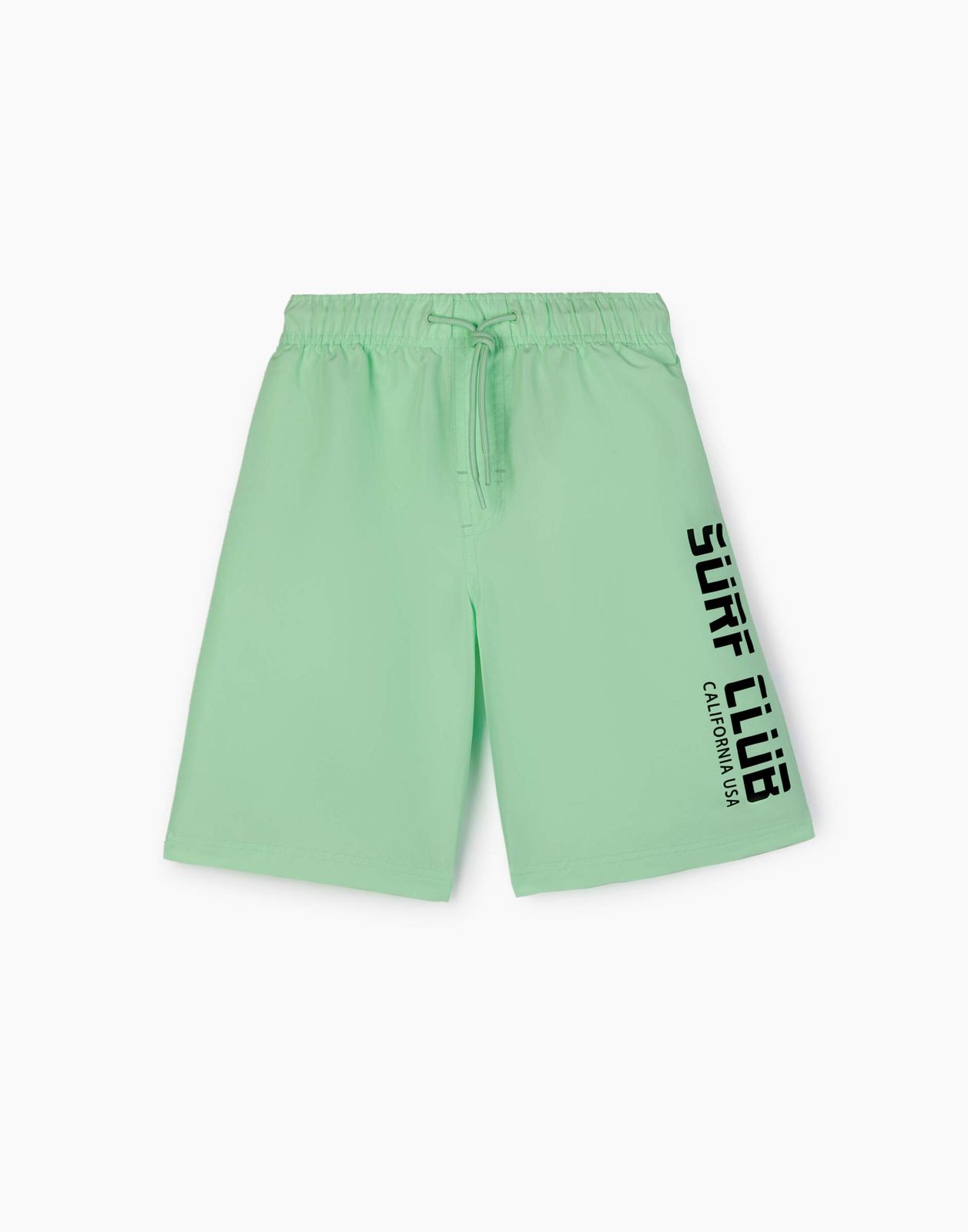 Плавательные шорты для мальчика Gloria Jeans BSM000651 зеленый 10-12л/152