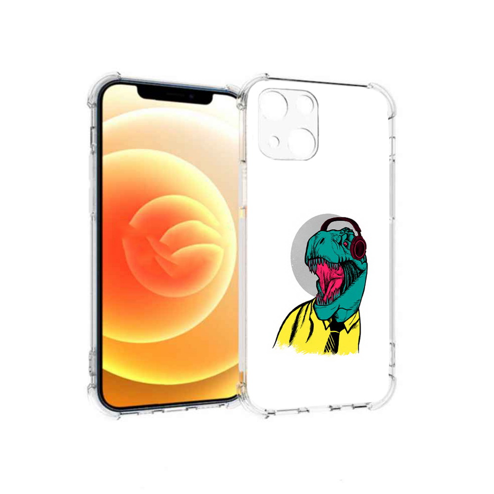 

Чехол MyPads Tocco для Apple iPhone 13 дино (PT163239.611.326), Прозрачный, Tocco