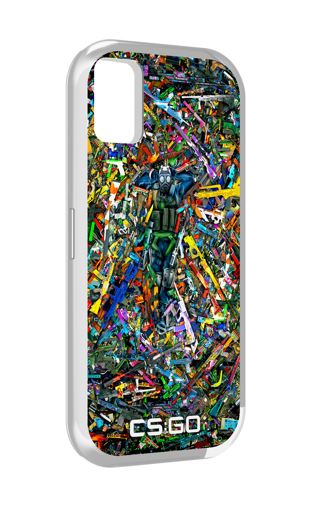 

Чехол MyPads CS GO guns skins мужской для UMIDIGI A11, Прозрачный, Tocco