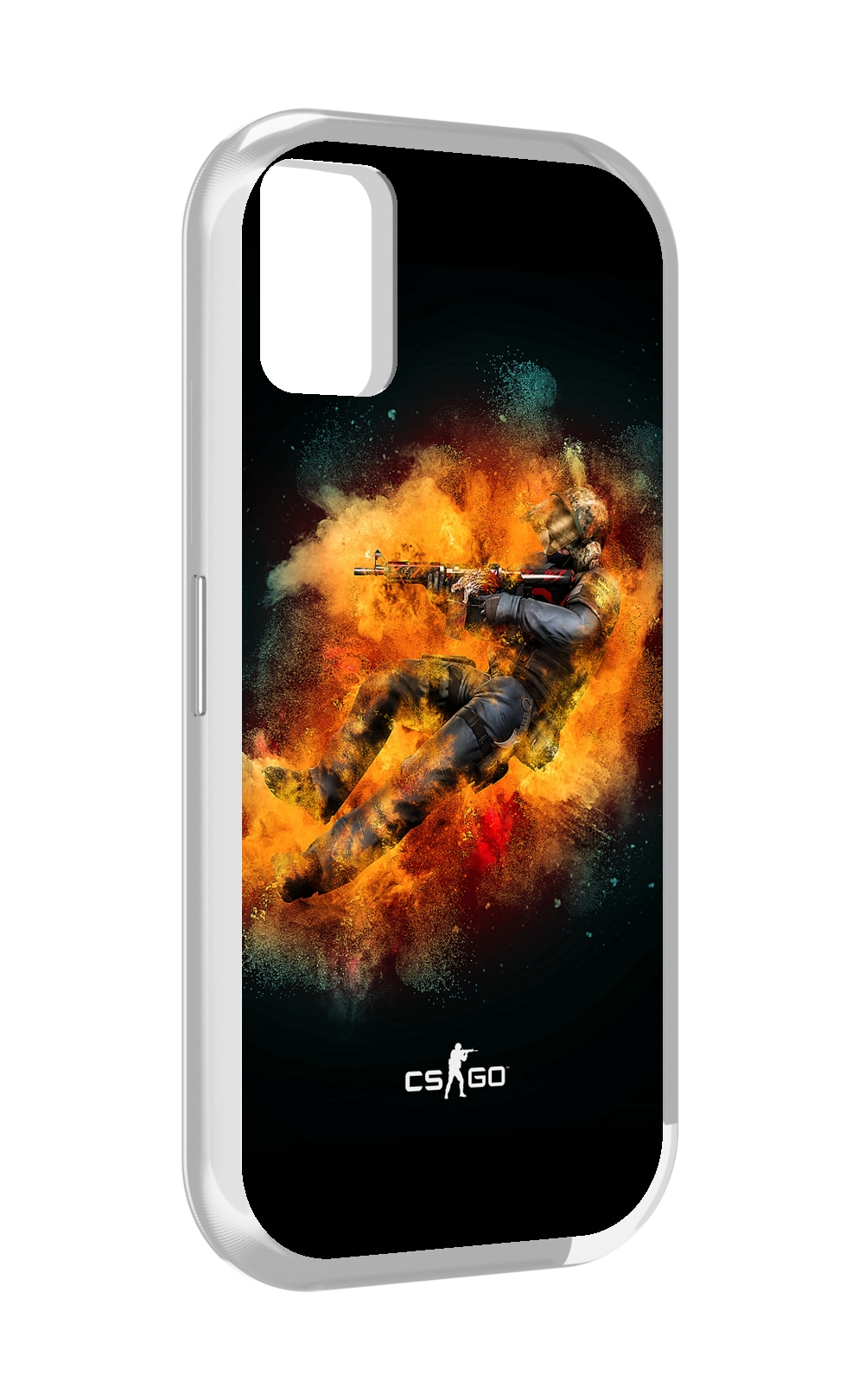 

Чехол MyPads CS-go-Контр-террорист мужской для UMIDIGI A11, Прозрачный, Tocco