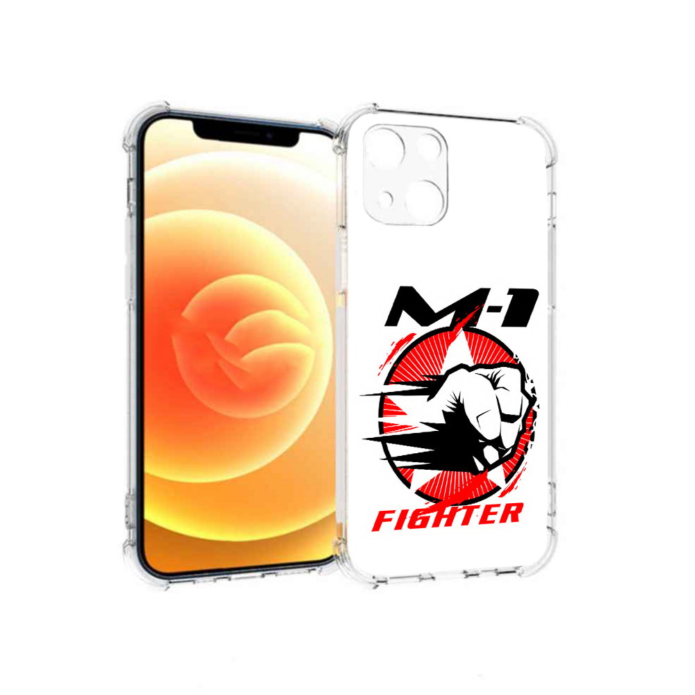 

Чехол MyPads Tocco для Apple iPhone 13 единоборства М-1 (PT163239.611.342), Прозрачный, Tocco
