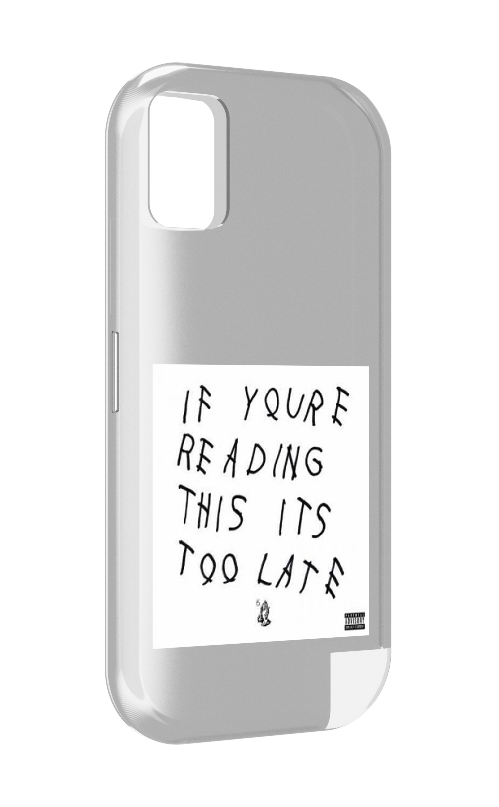 

Чехол MyPads Drake - If You’re Reading This It’s Too Late для UMIDIGI A11, Прозрачный, Tocco