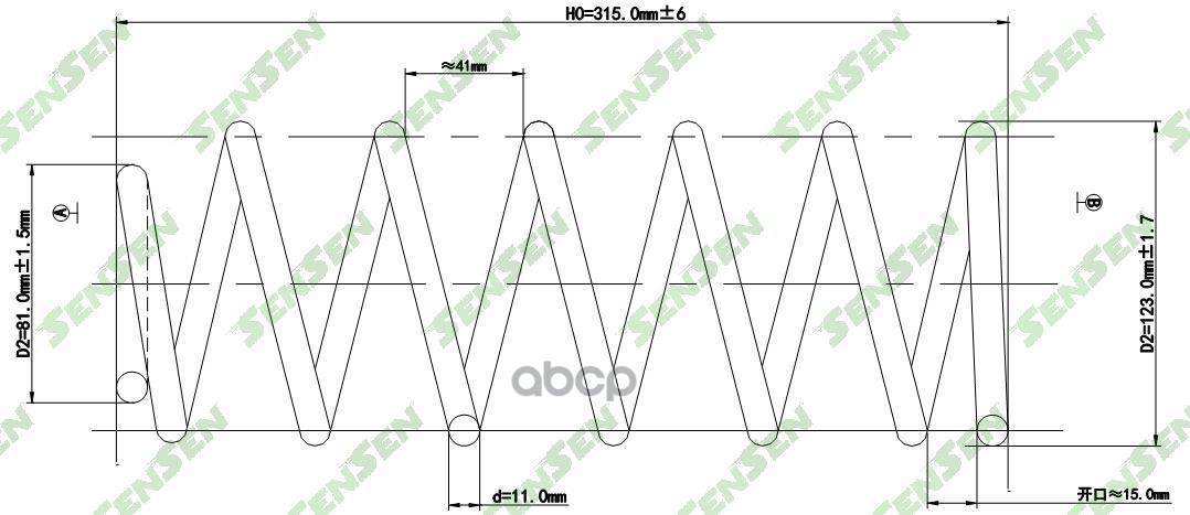 

Пружина Подвески Задней Hyundai Getz 1.1-1.6 02 Sensen Scp10138 Sensen арт. SCP10138