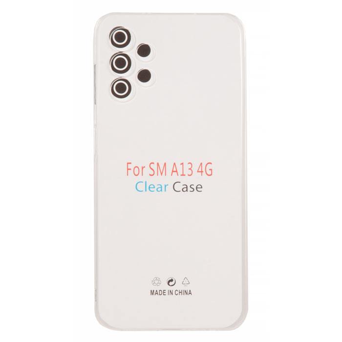 

Чехол Clear Case для Samsung Galaxy A13 прозрачный силикон, техпак