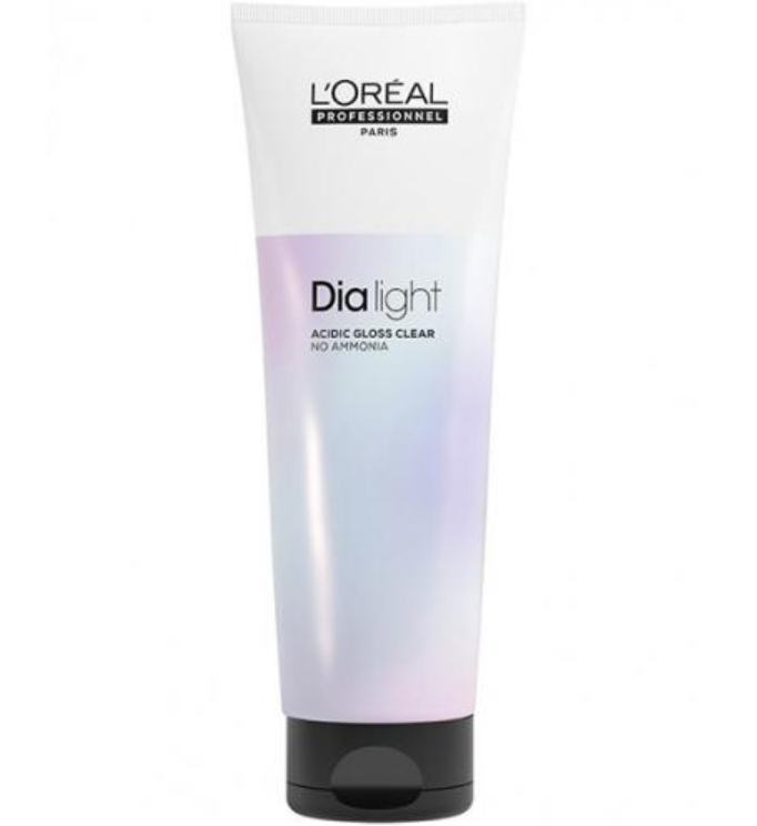 Clear gloss. Loreal professional dia Light Clear. L'Oreal Professionnel dia Light. Gloss Clear Loreal 250. Прозрачный тонер на кислотной основе l'Oreal Professionnel.