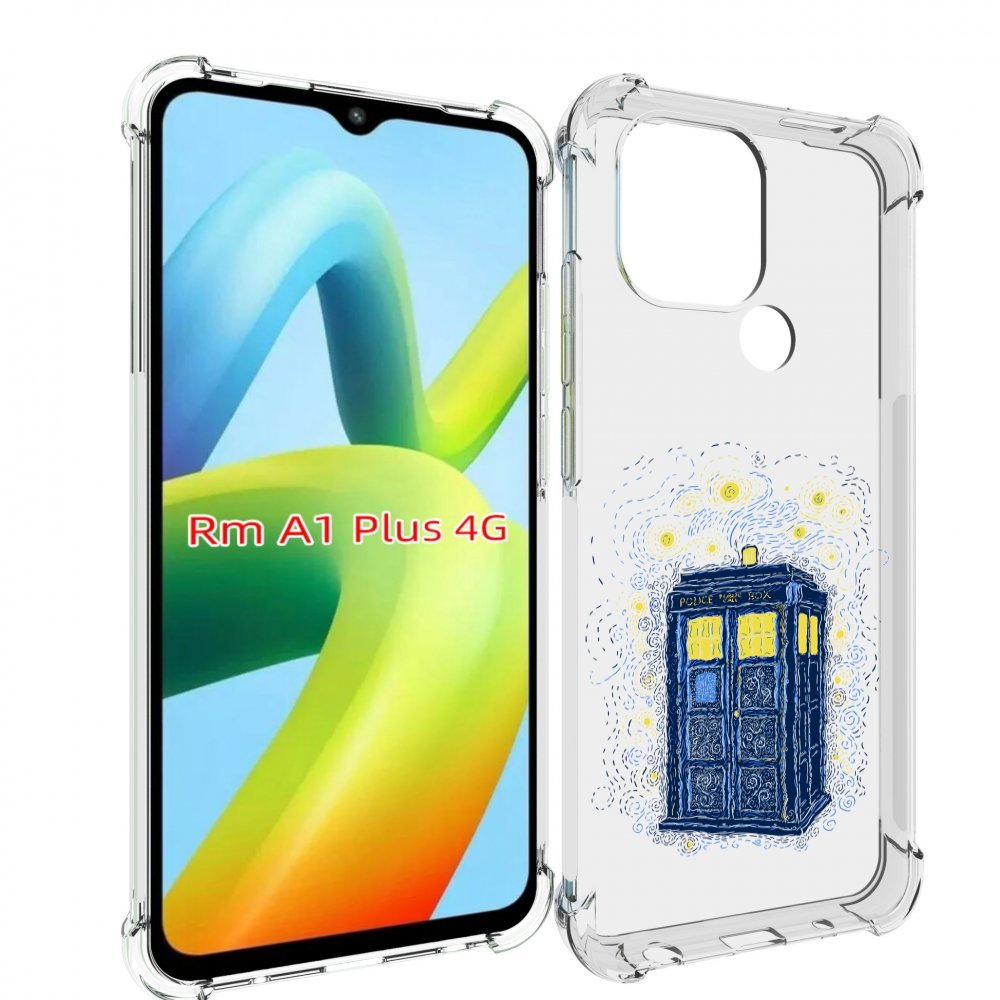 

Чехол MyPads будка рисунок для Xiaomi Redmi A1 Plus +, Прозрачный, Tocco
