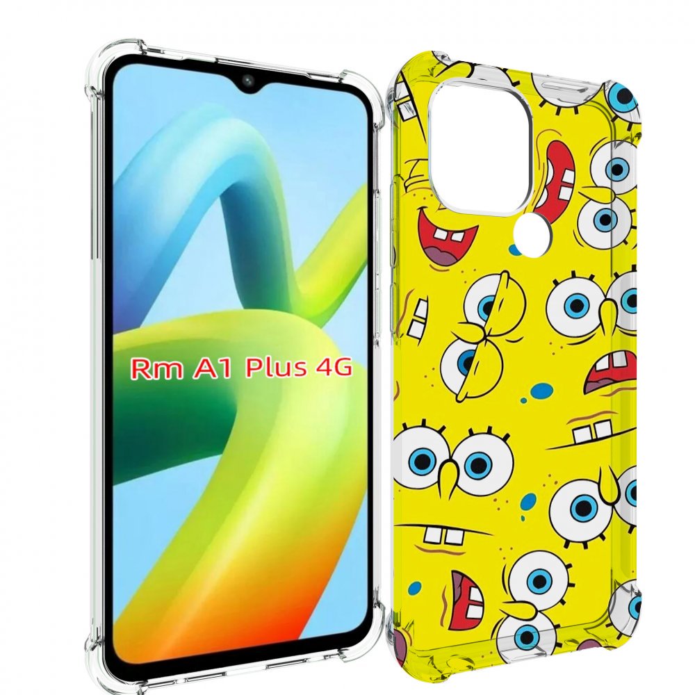 

Чехол MyPads много-спанч-боба для Xiaomi Redmi A1 Plus +, Прозрачный, Tocco