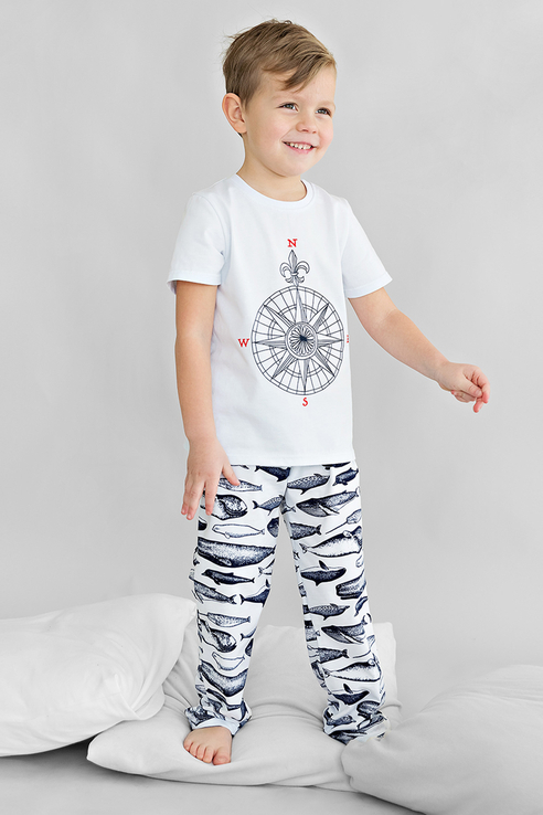 

Пижама Bossa Nova 351П-151 цв. белый р. 140, 351П-151