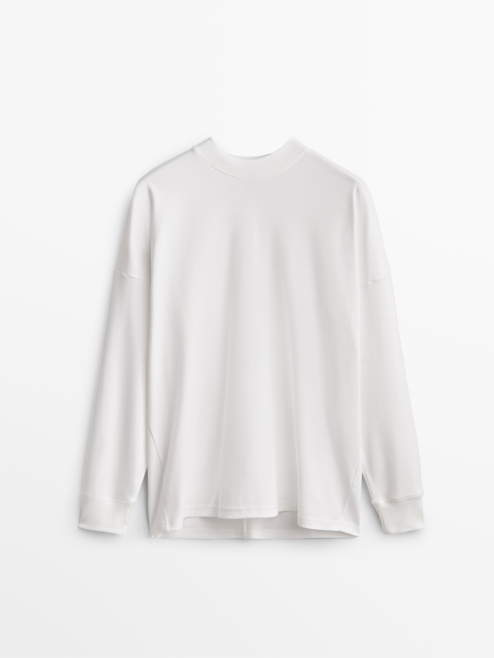 

Свитшот женский Massimo Dutti 06882905251 белый S, 06882905251