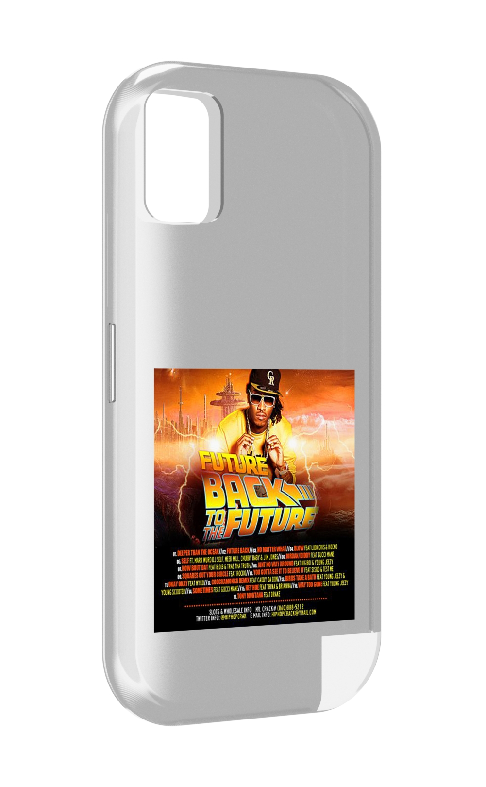 

Чехол MyPads Future - Back To The Future для UMIDIGI A11, Прозрачный, Tocco