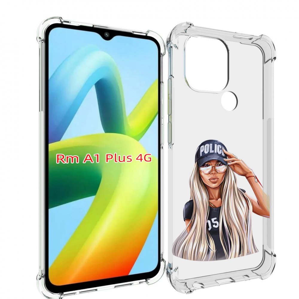 

Чехол MyPads модная-девушка-арт женский для Xiaomi Redmi A1 Plus +, Прозрачный, Tocco