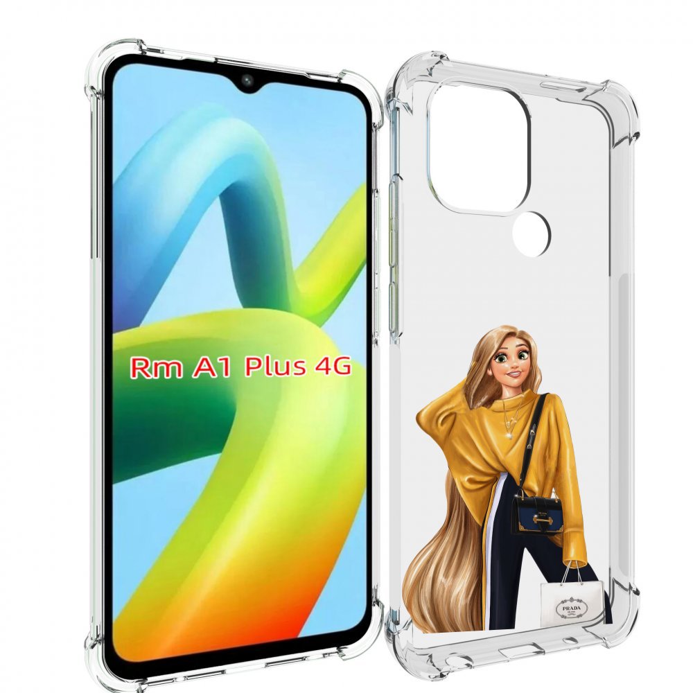 

Чехол MyPads модная-рапунсель женский для Xiaomi Redmi A1 Plus +, Прозрачный, Tocco