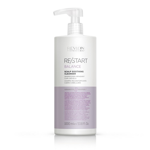 

Шампунь Revlon Professional Restart Balance Scalp Soothing Cleanser мягкий, 1000 мл, Revlon Professional Restart Balance Мягкий шампунь для чувствительной кожи головы Scalp Soothing Cleanser 1000 мл