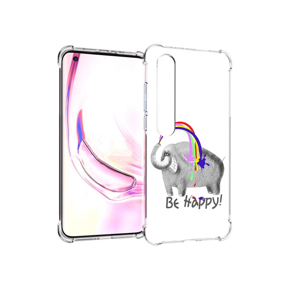 

Чехол MyPads Tocco для Xiaomi Mi 10 Pro счастливый слон (PT144585.295.632), Прозрачный, Tocco