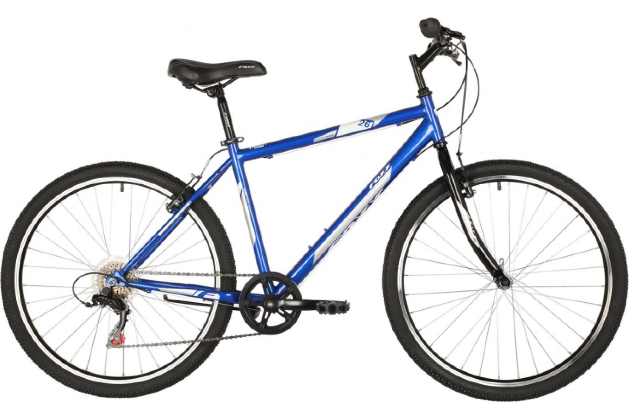 

Велосипед FOXX Mango (2021), горный (взрослый), рама 18", колеса 26", голубой [26shv.mango, Mango