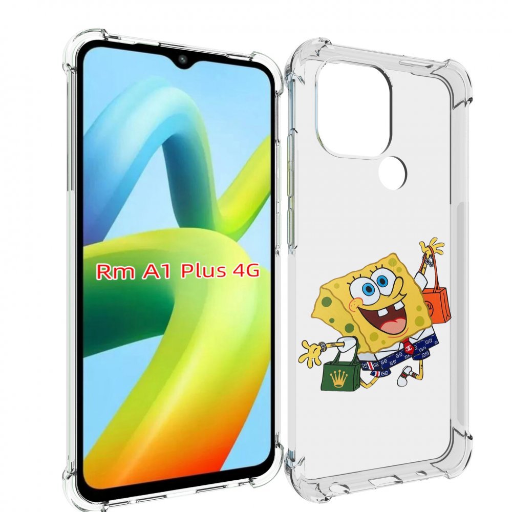 

Чехол MyPads модный-спанч-боб для Xiaomi Redmi A1 Plus +, Прозрачный, Tocco