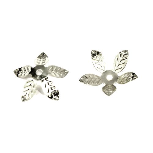 

Шапочка декоративная Astra&Craft FIN1277 14*4 мм 30 шт серебро