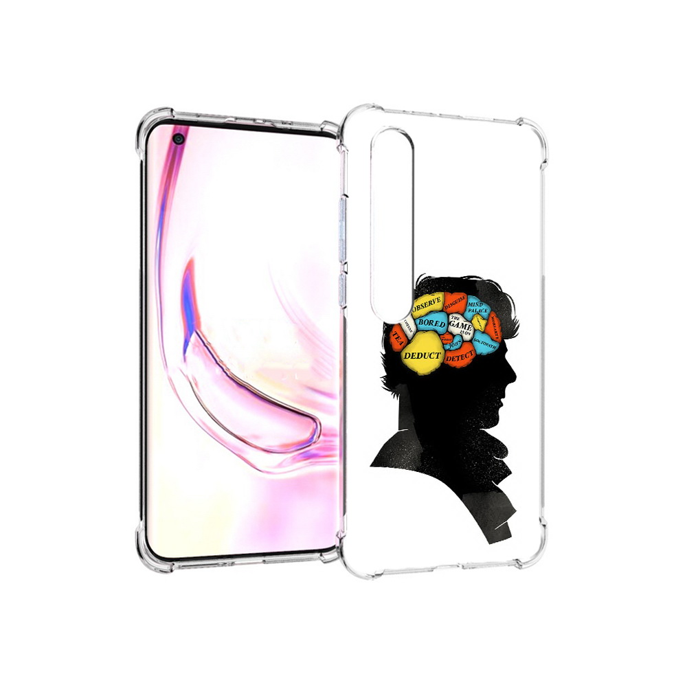 

Чехол MyPads Tocco для Xiaomi Mi 10 Pro темный рисунок (PT144585.295.640), Прозрачный, Tocco