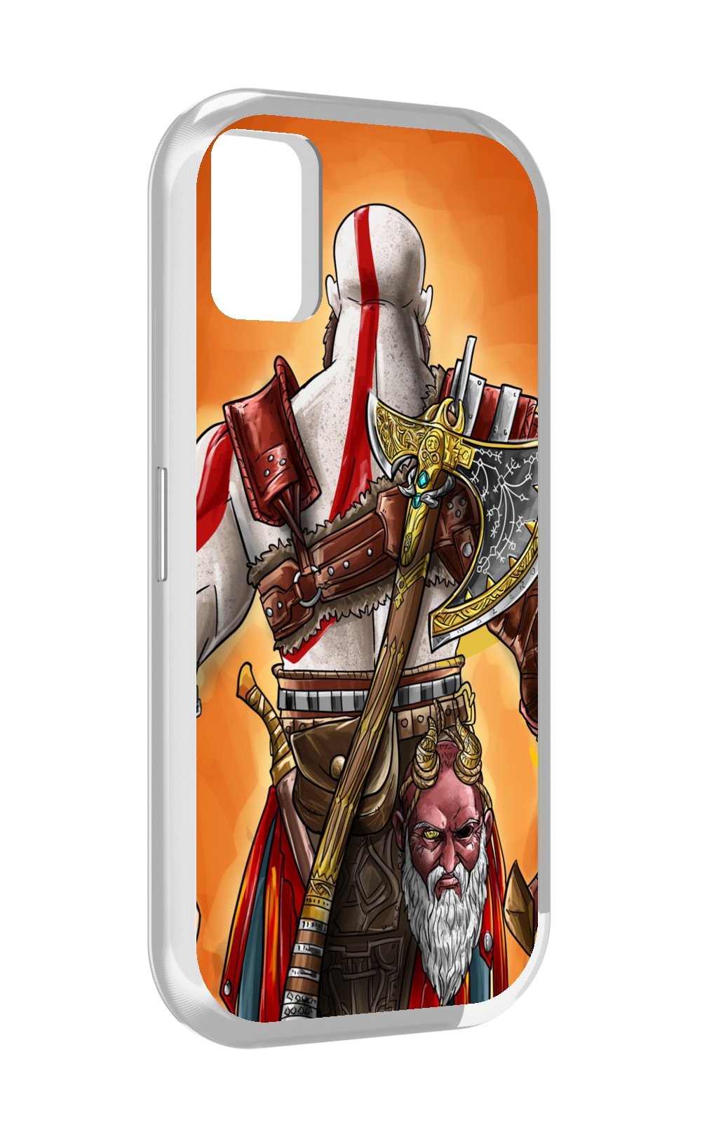 

Чехол MyPads God of War для UMIDIGI A11, Прозрачный, Tocco