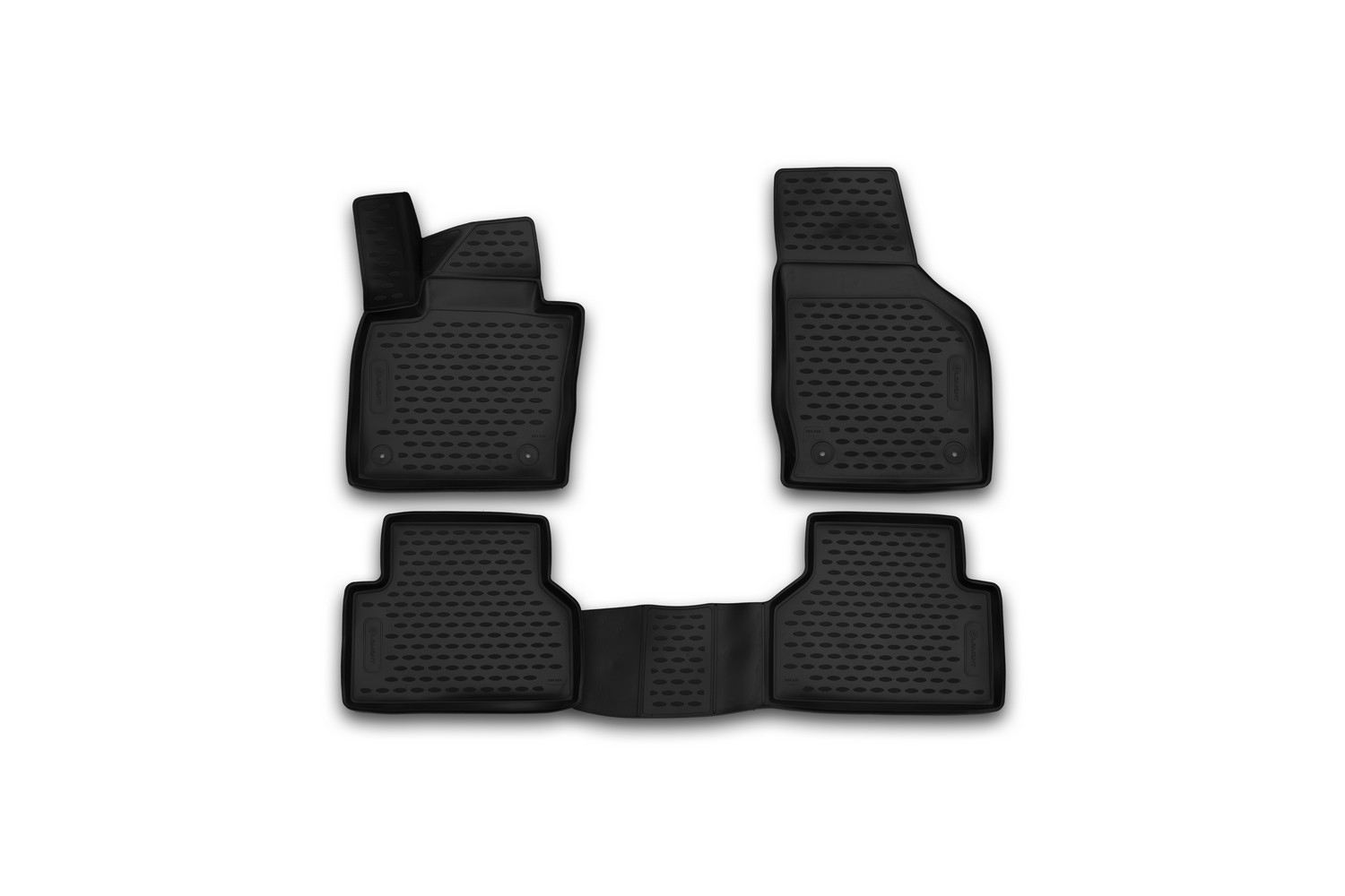 

Коврики 3D в салон AUDI Q3, 2015->, АКПП, 4 шт. (полиуретан)